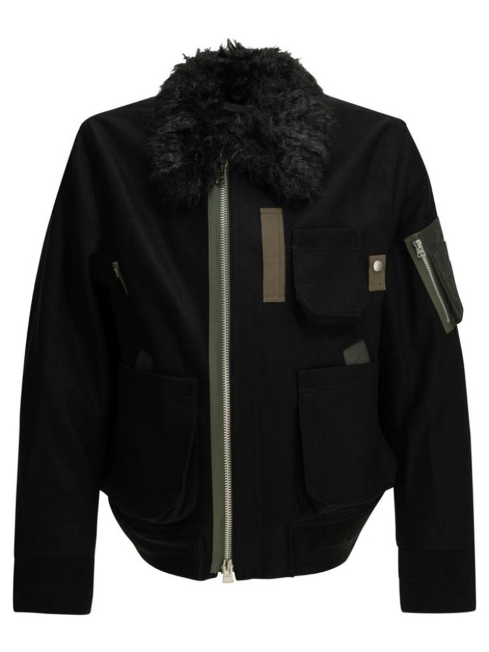 Sacai Wool Bomber Jacket Tag Size 3 Men